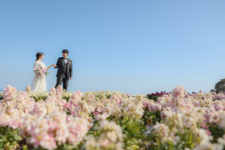 洋装　あわじ花さじき　ビーチ