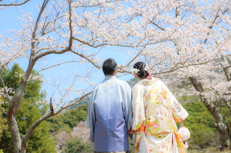 和装洋装　桜ビーチ