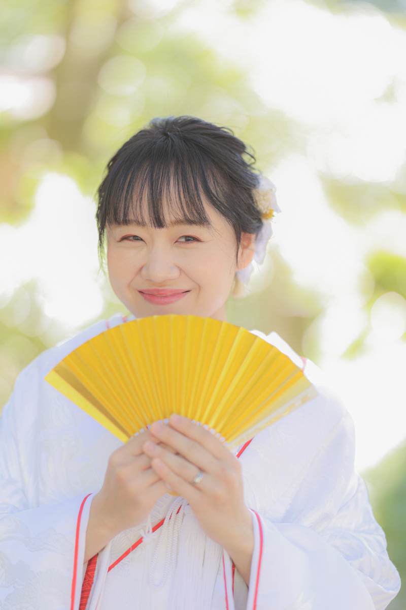 キュートな笑顔