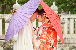 和洋装　八幡神社・チャペル