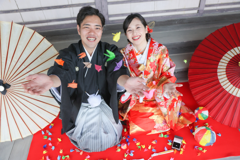 淡路 洲本神社&ビーチサンセット 和洋装ロケーション撮影