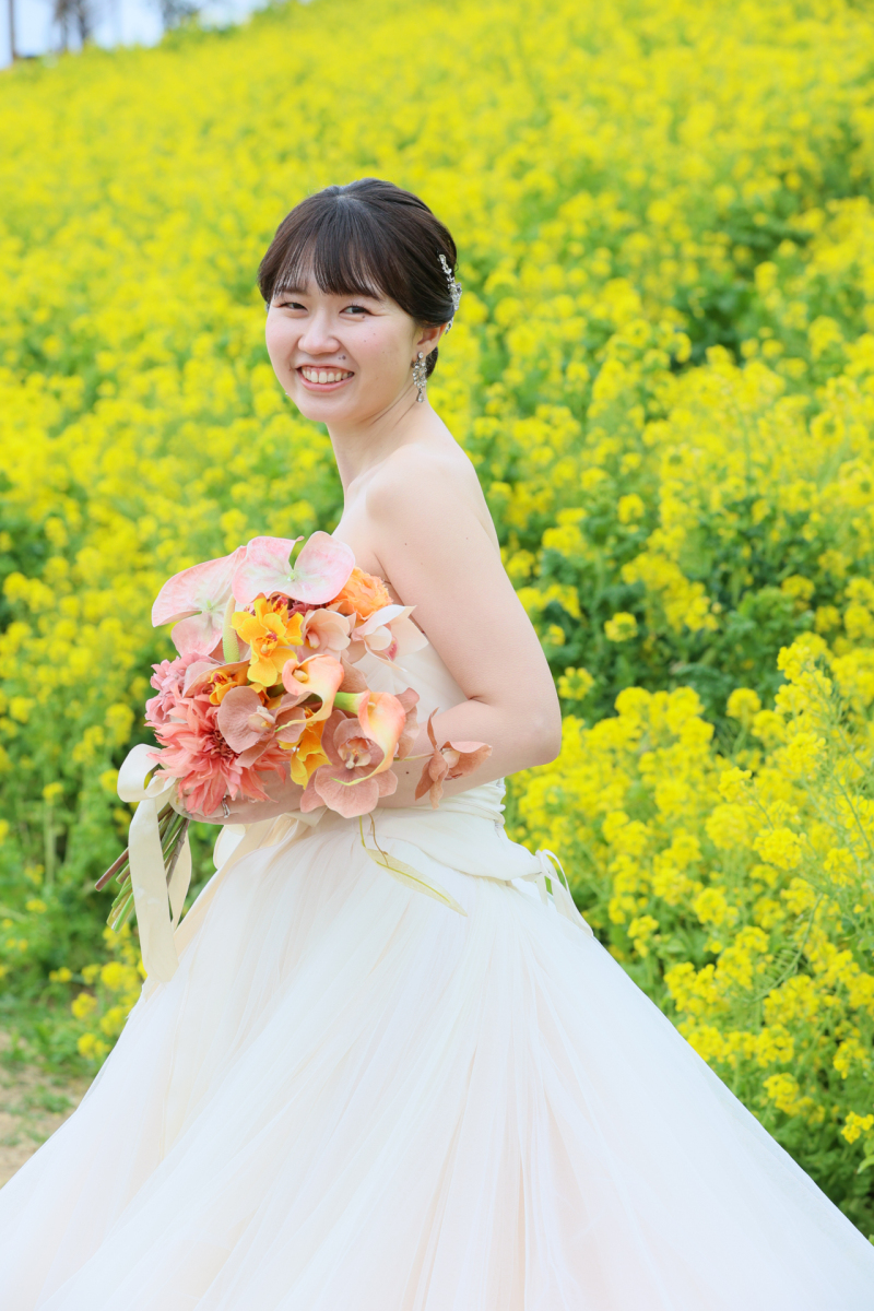 キュートな笑顔