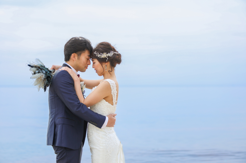淡路島ビーチ ウエディングロケーション撮影
