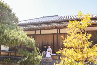 淡路島洲本八幡神社・ビーチ　和洋装撮影