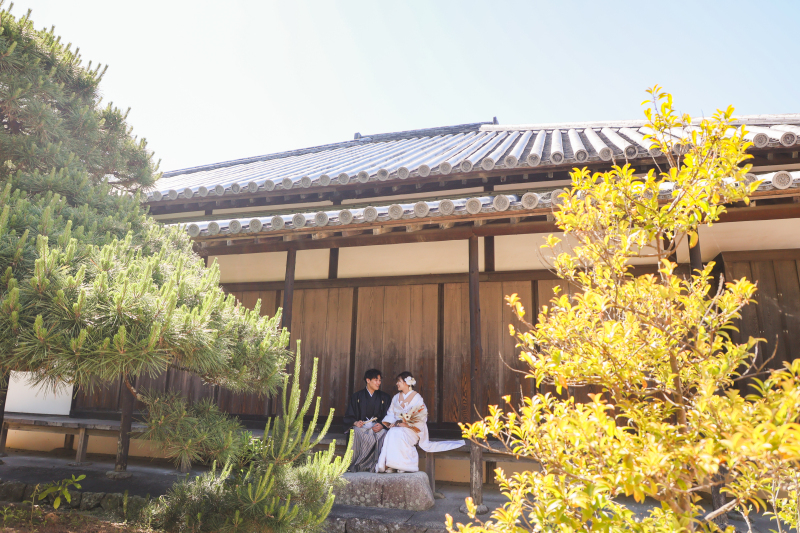 淡路島洲本八幡神社・ビーチ 和洋装撮影