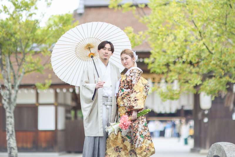 淡路伊弉諾神宮&スタジオ 和装ロケーション撮影