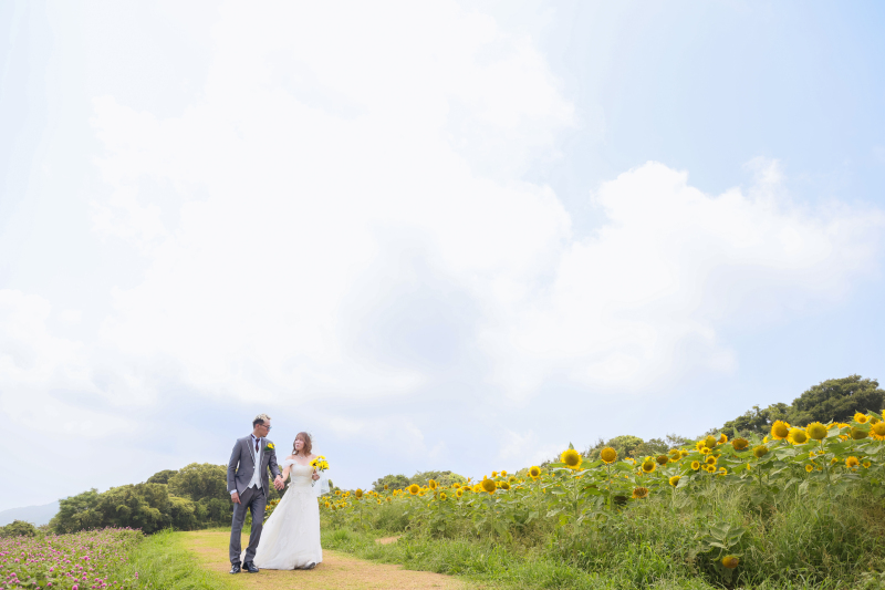 洋装　花さじき　チャペル