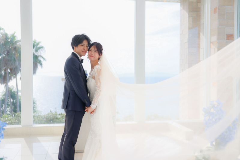優しい光に包まれて♡笑顔のショット
