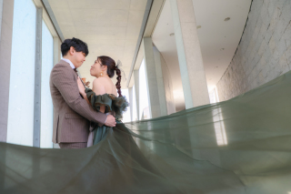 洋装　夢舞台　あわじ花さじき　ビーチ