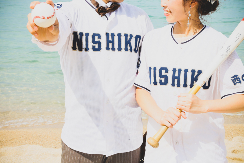 淡路ビーチウエディングロケーション撮影