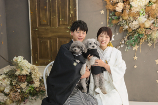 和装洋装　あわじ花さじき・ビーチサンセット・スタジオ・ペット