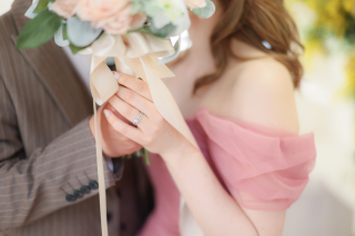 スタジオ　新作カラードレス撮影