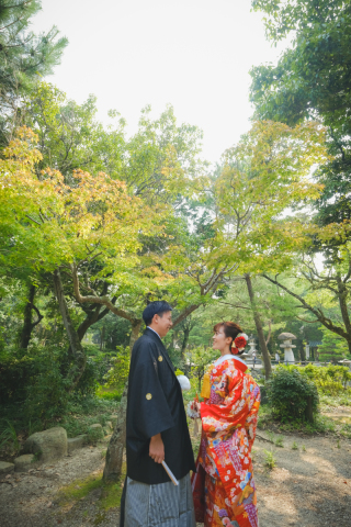 和装洋装ロケーションフォト