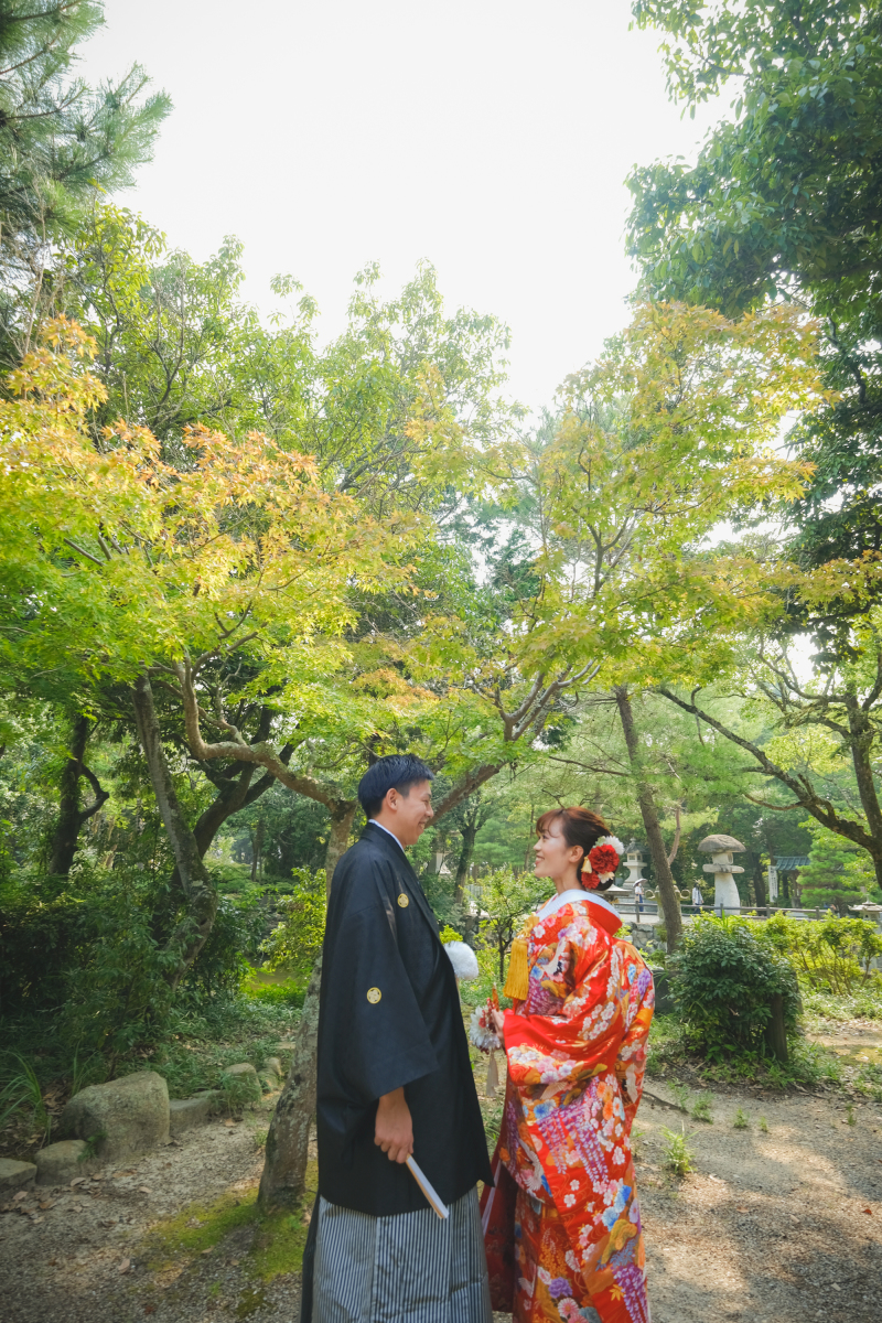 和装洋装ロケーションフォト