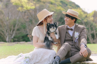 淡路　秘密の森・ビーチ　ウエディングロケション撮影