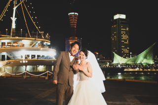 神戸ナイトロケーション撮影