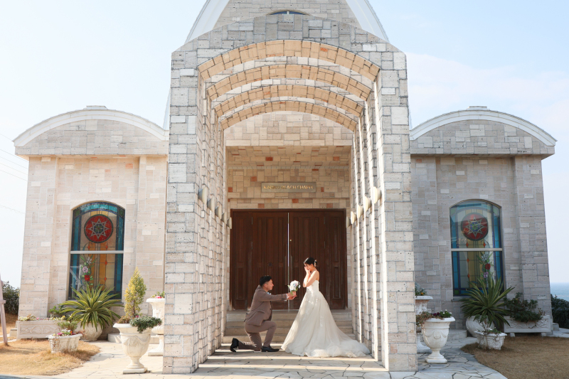 洋装　チャペル