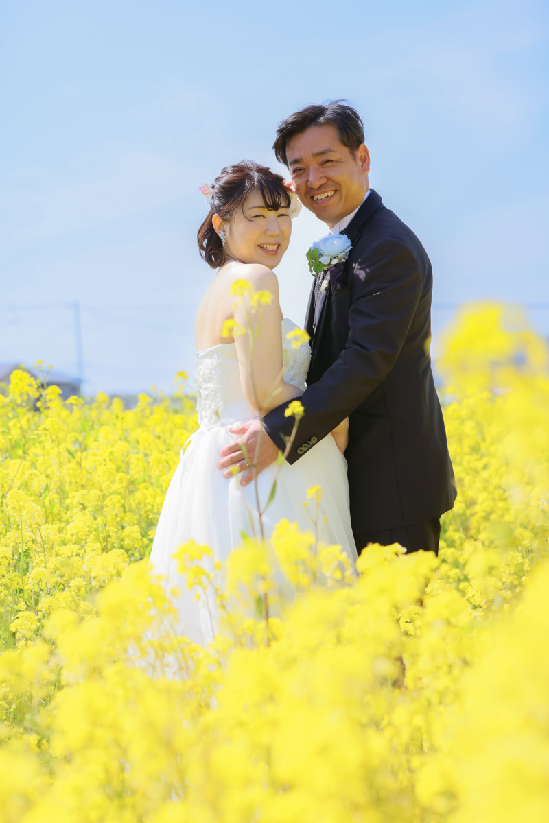 チャーミングな笑顔