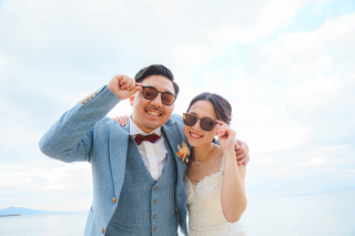 洋装　ビーチサンセット