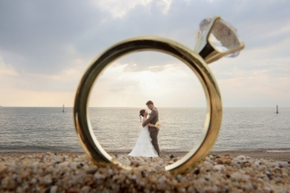 和装　スタジオ・洋装　ビーチサンセット