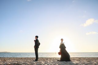 洋装　ビーチサンセット