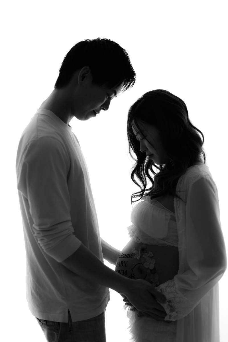 この時のお腹の様子もよくわかるシルエットで