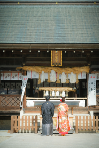 日本遺産認定の伊弉諾神宮で