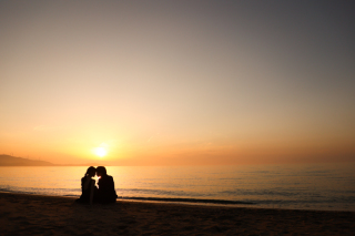 洋装　ビーチサンセット