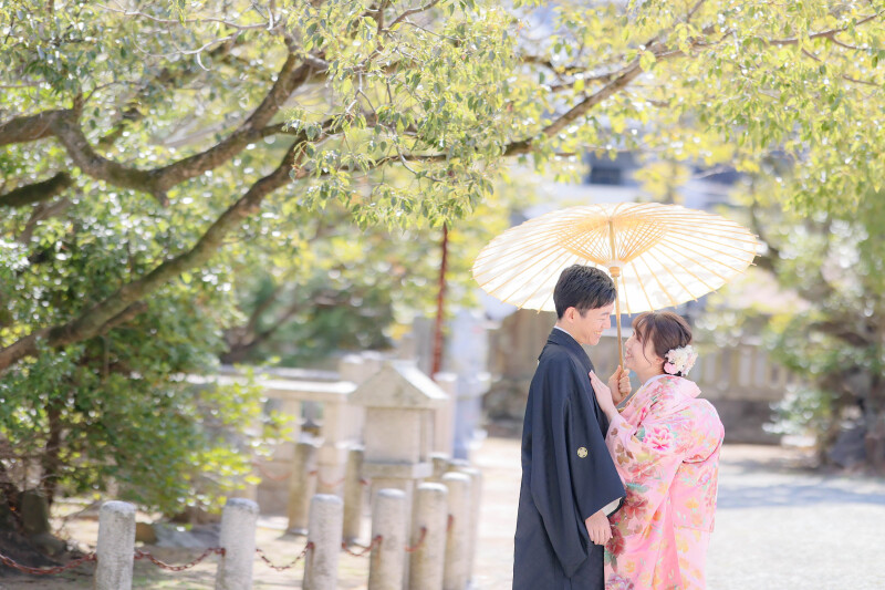 淡路 伊弉諾神宮 和装ロケーション撮影