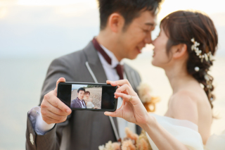 洋装　ビーチサンセット