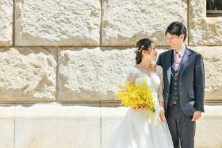 神戸旧居留地　ブライズメイド撮影