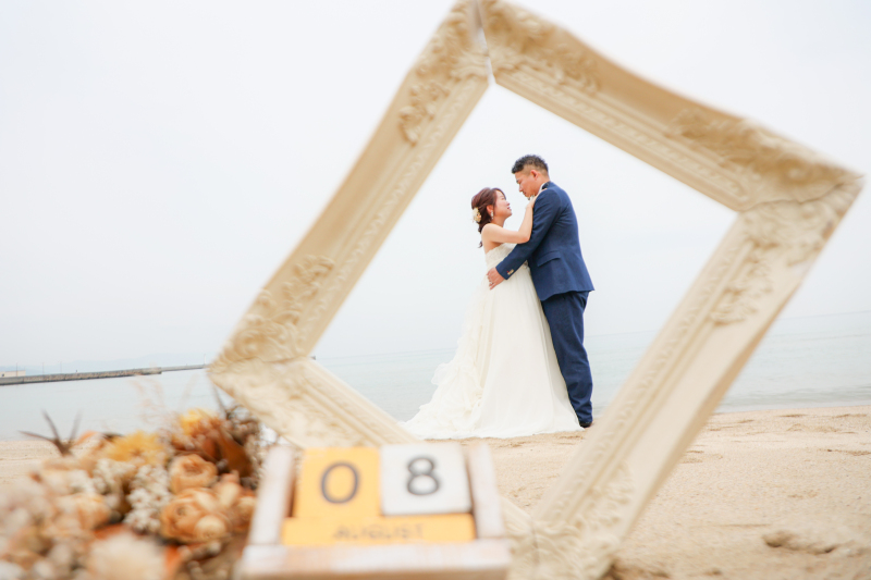 淡路スタジオ&ビーチ 和洋装ロケーション撮影