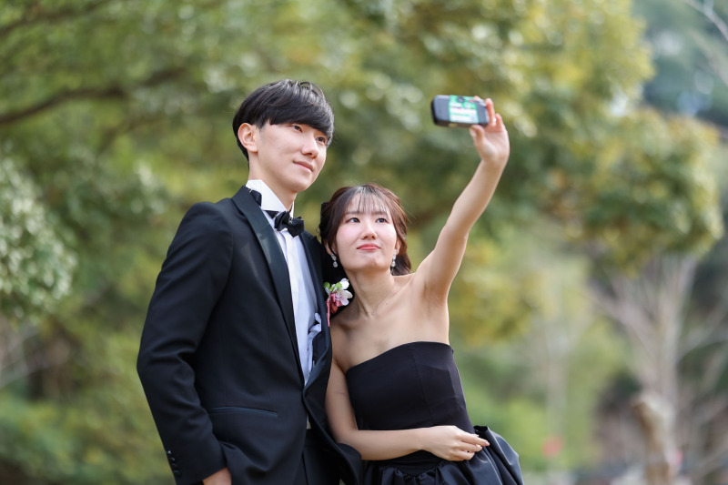 自撮りショット