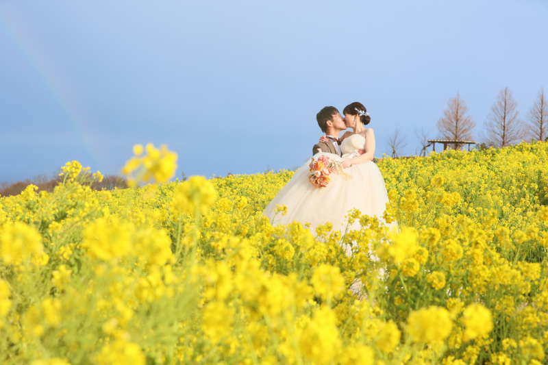 和洋装　神戸相楽園・あわじ花さじき