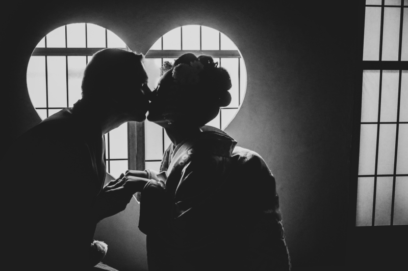 古民家スタジオで和装撮影