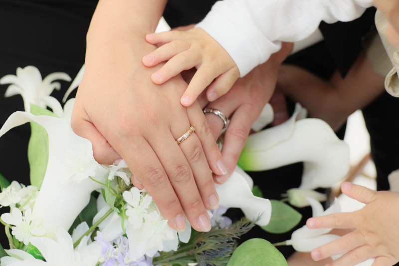 スタジオcadeau ウエディングファミリーフォト