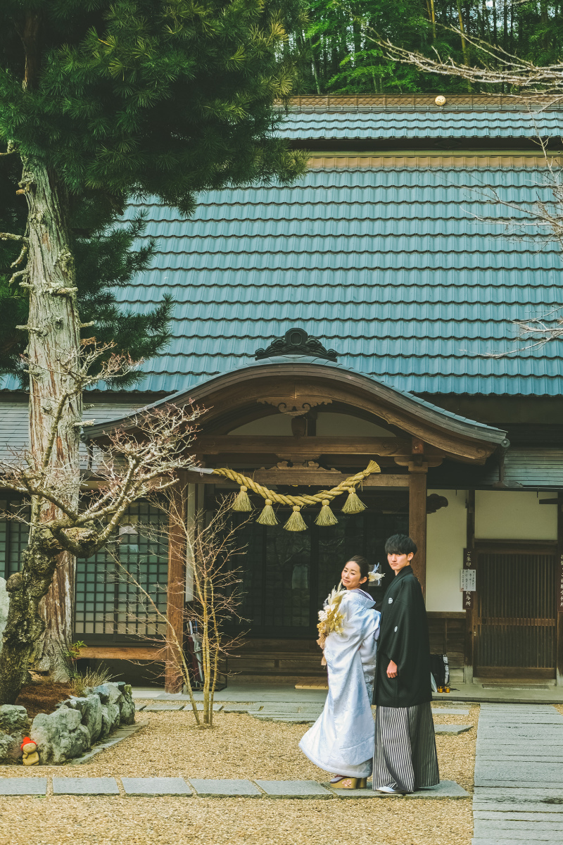 境内でも撮影♡