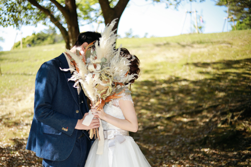 キスブーケ隠し