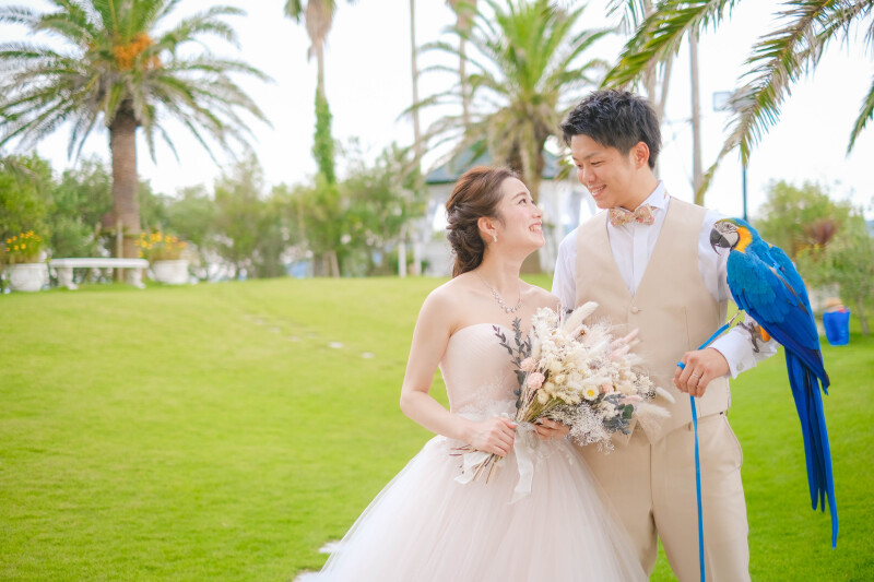 Tabi Photo Wedding®︎ -北野サロン＆淡路島スタジオcadeau- _ペットと一緒に撮影できる