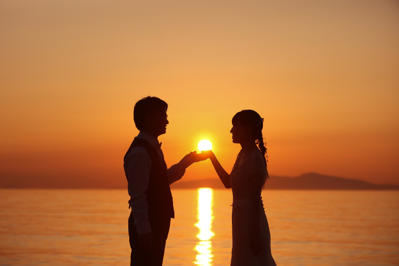 Tabi Photo Wedding®︎ -北野サロン&淡路島スタジオcadeau- _ドローン撮影できる