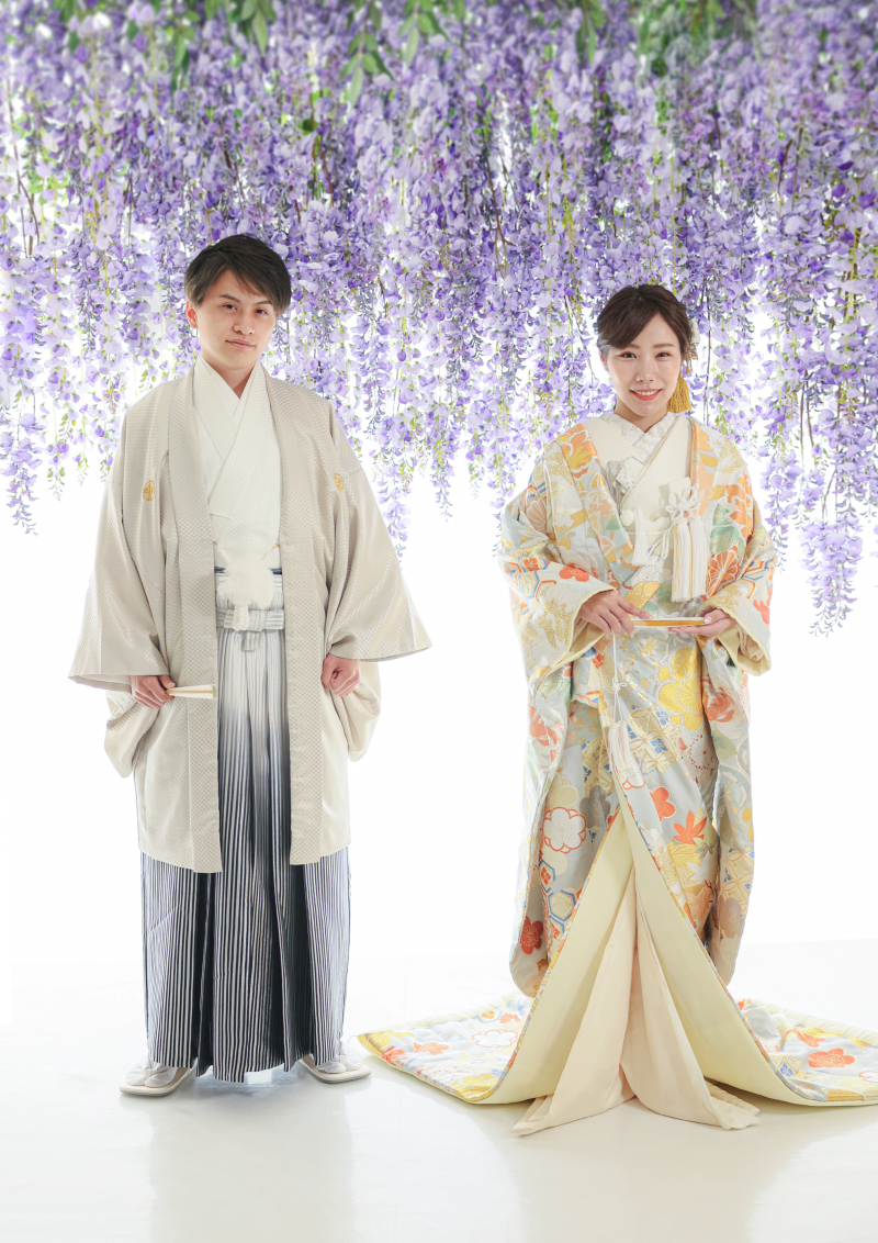 新郎様もお衣装をお選びいただけます