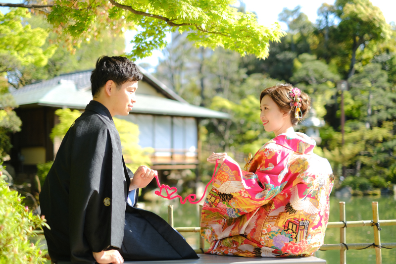 様々なシーンで残せる相楽園