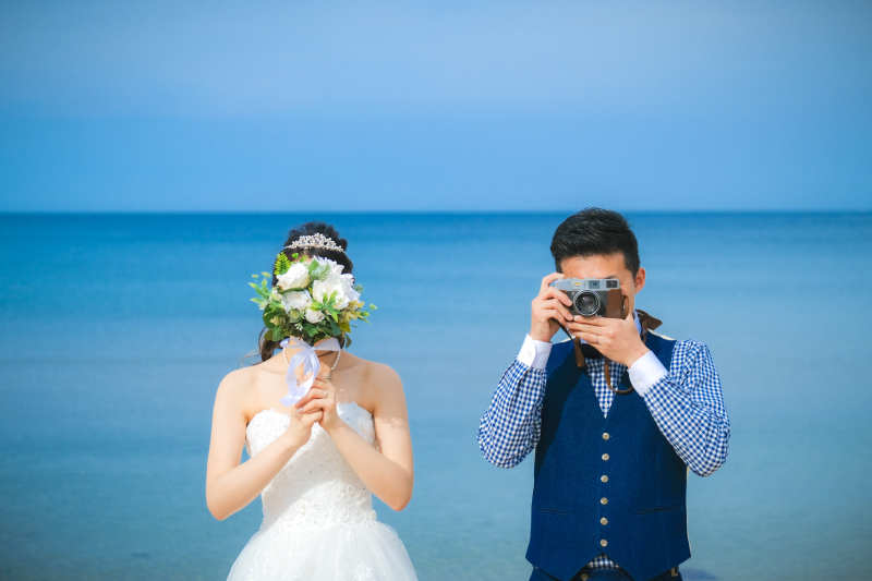 Tabi Photo Wedding®︎ -北野サロン&淡路島スタジオcadeau- _ドローン撮影できる