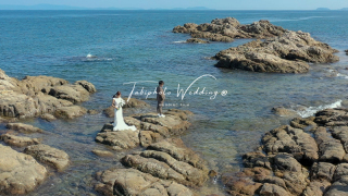 Tabi Photo Wedding®︎ -北野サロン＆淡路島スタジオcadeau- _フォト・ムービー撮影プラン-森＆ビーチ -