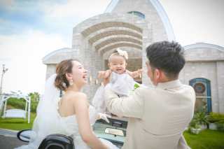 お子様との撮影衣装も無料