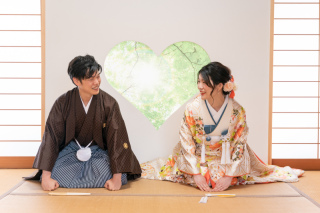 猪目窓撮影(スタジオ撮影の場合)