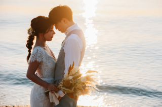 Tabi Photo Wedding&reg;︎ -神戸＆淡路島スタジオ- _海　ビーチ・岩場【日中＆サンセット】
