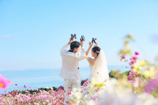 Tabi Photo Wedding®︎ -北野サロン＆淡路島スタジオcadeau- _秋冬ロケーションフォト