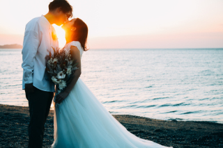 Tabi Photo Wedding&reg;︎ -神戸＆淡路島スタジオ- _海　ビーチ・岩場【日中＆サンセット】