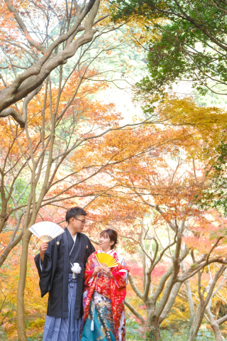 Tabi Photo Wedding®︎ -北野サロン＆淡路島スタジオcadeau- _秋冬ロケーションフォト
